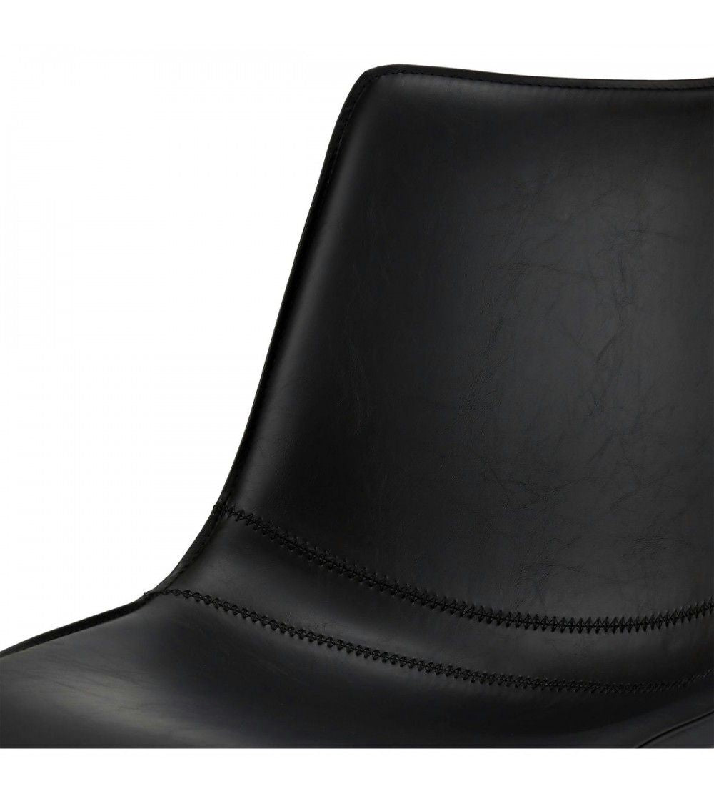 Lot de 2 chaises de salle à manger Isabel - Noir